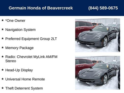 2014 Chevrolet Corvette Stingray Z51