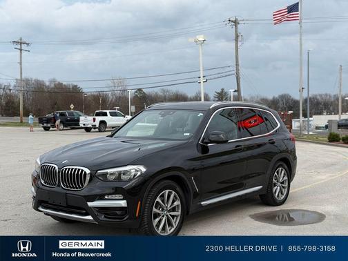 Jet Black 2019 BMW X3 xDrive30i