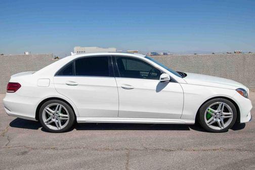 White 2014 Mercedes-Benz E-Class E 350 Sedan 4D
