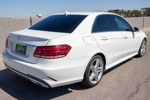White 2014 Mercedes-Benz E-Class E 350 Sedan 4D