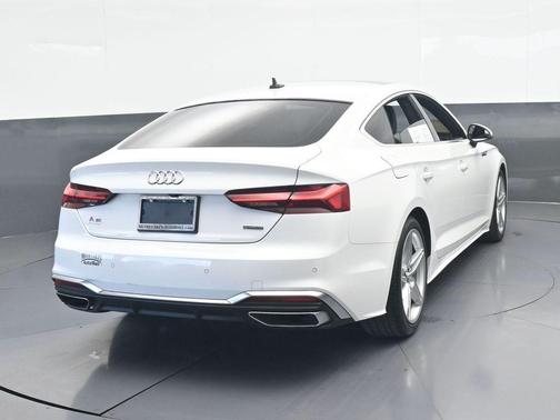 Ibis White 2021 Audi A5 45 S line quattro Premium