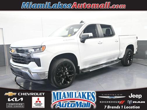 Summit White 2023 Chevrolet Silverado 1500 LT