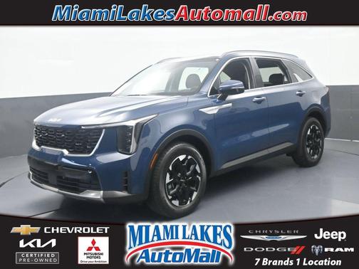 Midnight Lake Blue 2025 Kia Sorento S