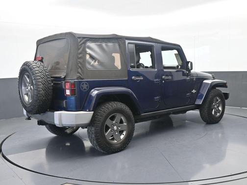 True Blue Pearlcoat 2013 Jeep Wrangler Unlimited Sport
