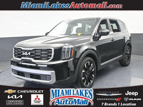 Ebony Black 2024 Kia Telluride SX