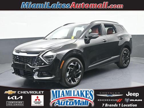 Ebony Black 2024 Kia Sportage SX-Prestige