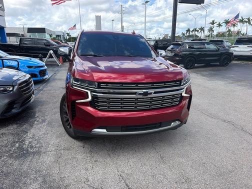 Cherry Red Tintcoat 2021 Chevrolet Tahoe Premier