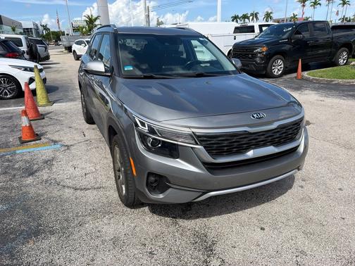Steel Gray 2021 Kia Seltos S