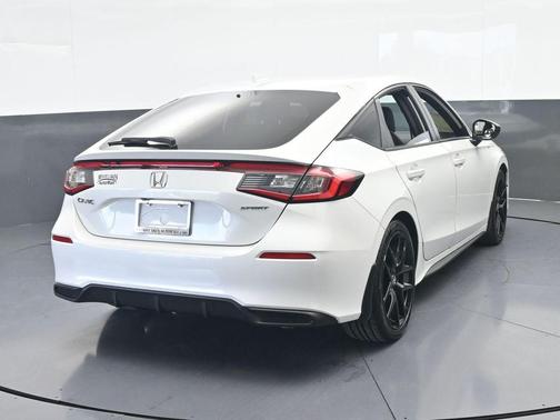 White 2023 Honda Civic Sport