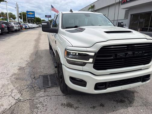 Pearl White 2024 RAM 2500 Laramie