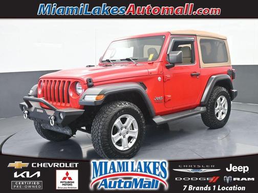 Firecracker Red Clearcoat 2019 Jeep Wrangler Sport