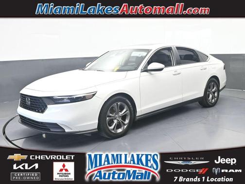 White 2024 Honda Accord EX