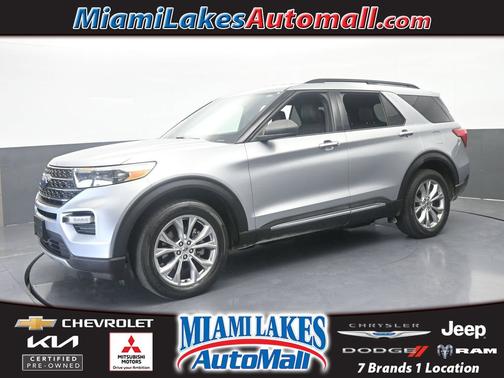 Silver 2020 Ford Explorer Base