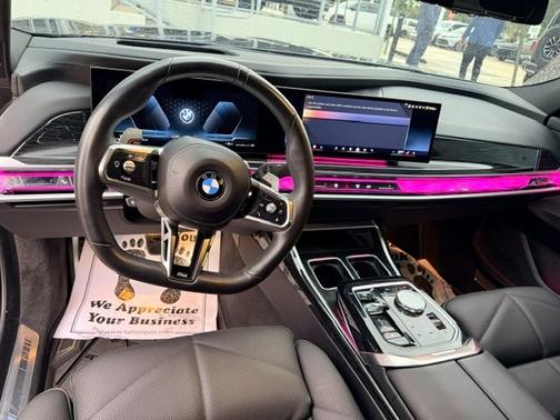 Black Sapphire Metallic 2024 BMW 740 i xDrive