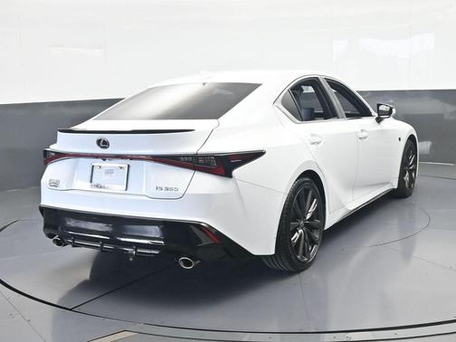 White 2024 Lexus IS 350