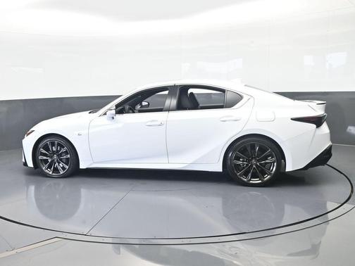 White 2024 Lexus IS 350