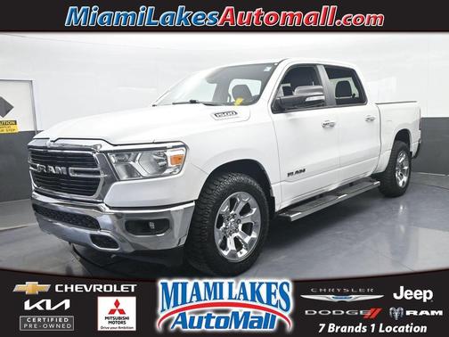 Bright White Clearcoat 2019 RAM 1500 Big Horn