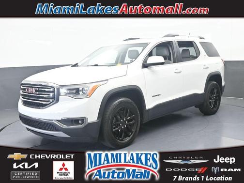 Summit White 2019 GMC Acadia SLT-1