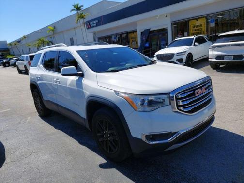 Summit White 2019 GMC Acadia SLT-1
