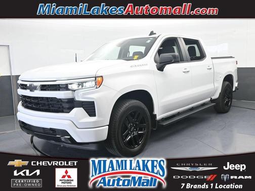 Summit White 2025 Chevrolet Silverado 1500 RST