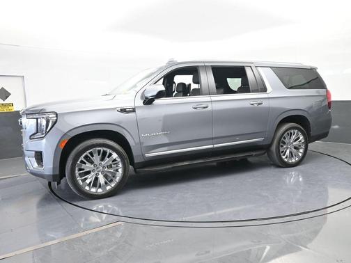 Satin Steel Metallic 2022 GMC Yukon XL SLT