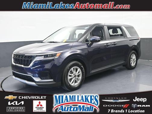 Deep Chroma Blue 2024 Kia Carnival LX