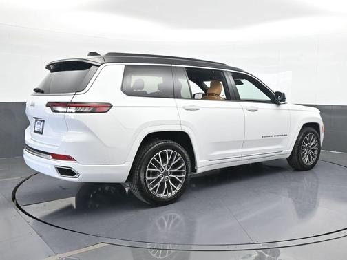 Bright White Clearcoat 2025 Jeep Grand Cherokee L Summit