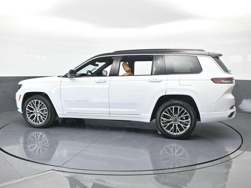 Bright White Clearcoat 2025 Jeep Grand Cherokee L Summit