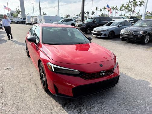 Red 2025 Honda Civic Sport