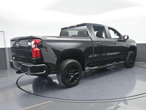 Black 2024 Chevrolet Silverado 1500 Custom Trail Boss