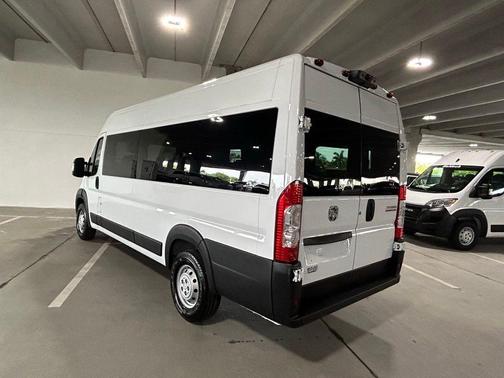 Bright White Clearcoat 2023 RAM ProMaster 3500 Window Van High Roof