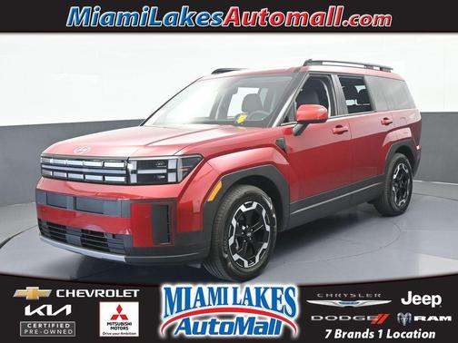 Red 2025 Hyundai SANTA FE SEL