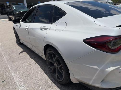 Platinum White 2023 Acura TLX Type S
