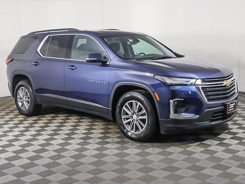 Northsky Blue Metallic 2023 Chevrolet Traverse LT Cloth