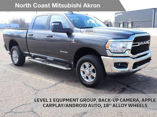 Granite Crystal Metallic Clearcoat 2024 RAM 2500 Big Horn Crew Cab 4x4 6'4' Box