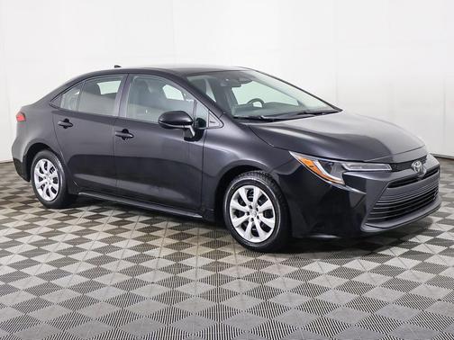 Midnight Black Metallic 2024 Toyota Corolla LE