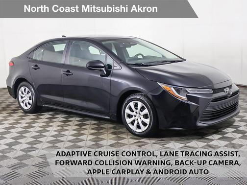 Midnight Black Metallic 2024 Toyota Corolla LE
