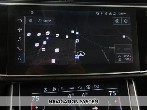 Mythos Black Metallic 2023 Audi Q8 55 Prestige