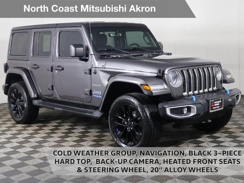 Granite Crystal Metallic Clearcoat 2022 Jeep Wrangler Unlimited 4xe Sahara