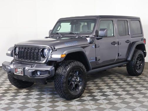 Granite Crystal Metallic Clearcoat 2025 Jeep Wrangler 4xe Willys