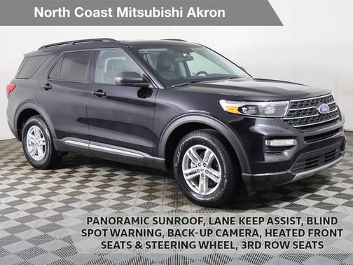 Agate Black Metallic 2023 Ford Explorer XLT