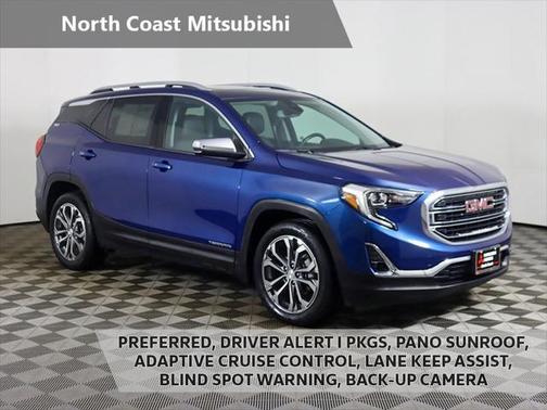 Blue Emerald Metallic 2020 GMC Terrain SLT