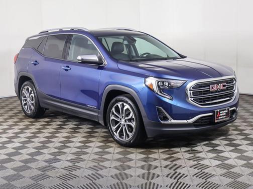 Blue Emerald Metallic 2020 GMC Terrain SLT