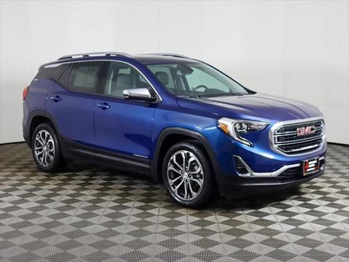 Blue Emerald Metallic 2020 GMC Terrain SLT