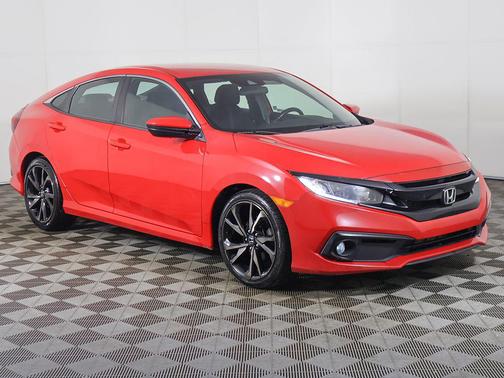 Rallye Red 2019 Honda Civic Sport