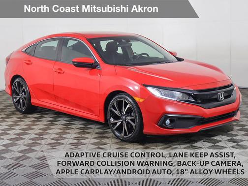 Rallye Red 2019 Honda Civic Sport