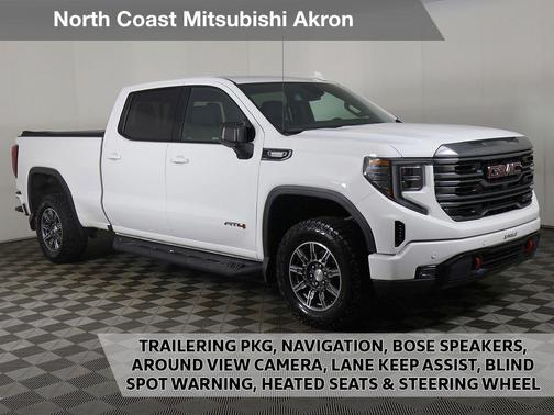 Summit White 2024 GMC Sierra 1500 AT4