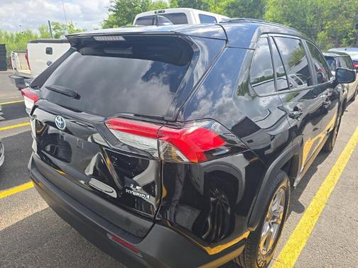 Midnight Black Metallic 2023 Toyota RAV4 Hybrid LE