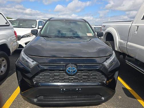 Midnight Black Metallic 2023 Toyota RAV4 Hybrid LE