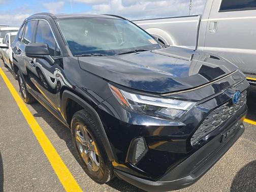 Midnight Black Metallic 2023 Toyota RAV4 Hybrid LE